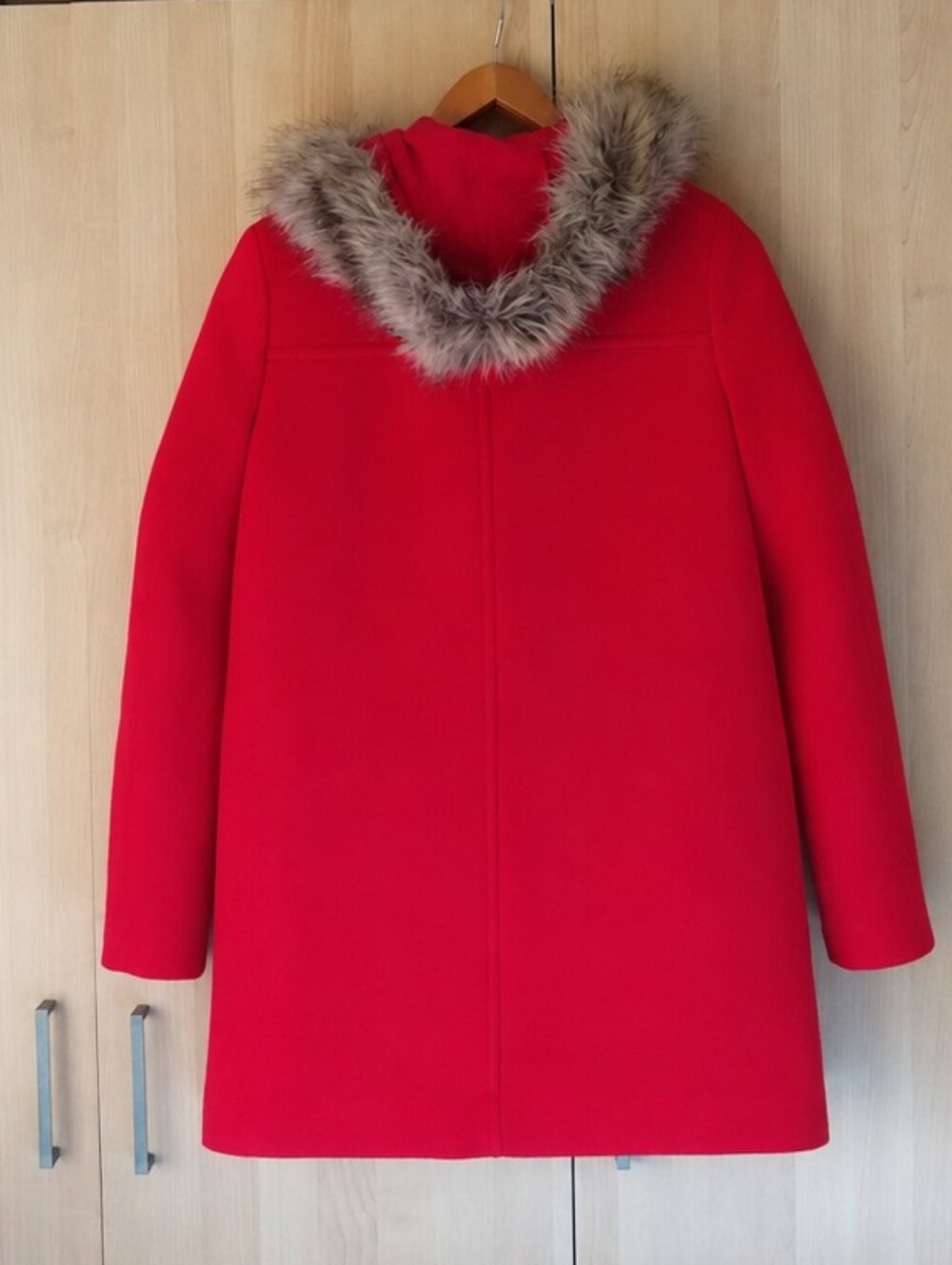 LIKE NEW JCREW Vail Chateau Parka Coat Electric Red 0 Worn 1x! - Picture 7 of 13